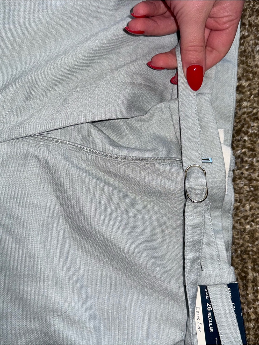 Abercrombie & Fitch Women's Pant with Belt - Picture 2 of 3